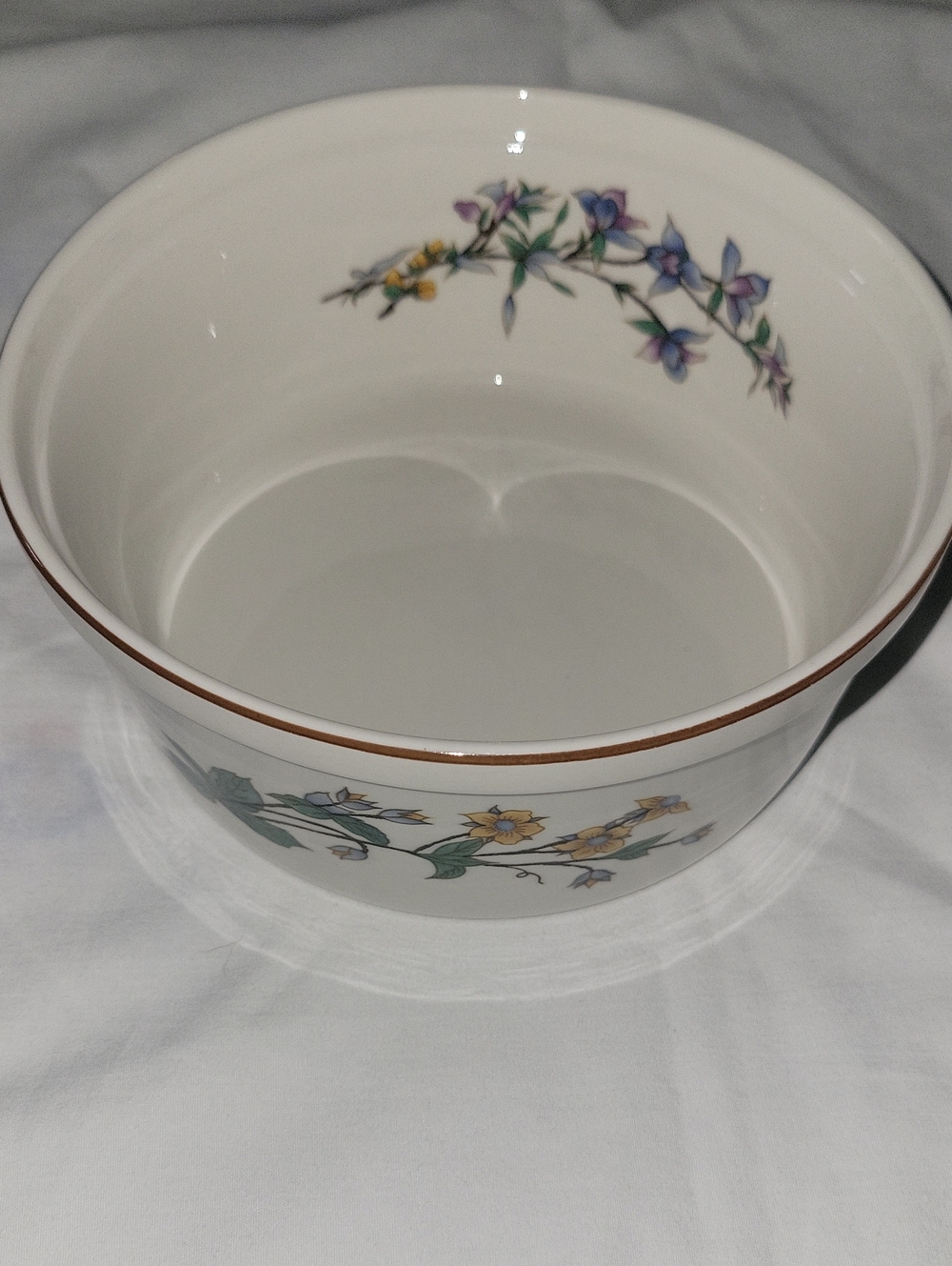 Woodhill Round Floral Baking Dish